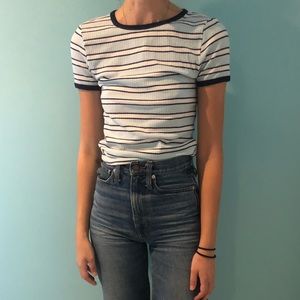 NWOT Striped forever 21 top